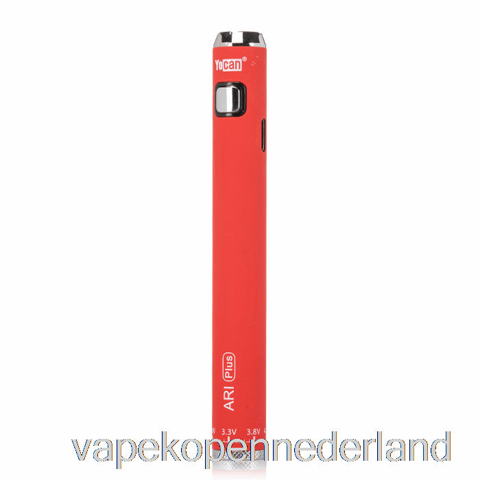 Vape Nederland Yocan Ari Plus 900mah Batterij Rood